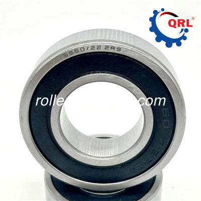 Eenvoudige rij diepe groef kogellagers 60/22-2RS SS60/22 RS 22x50x14 mm